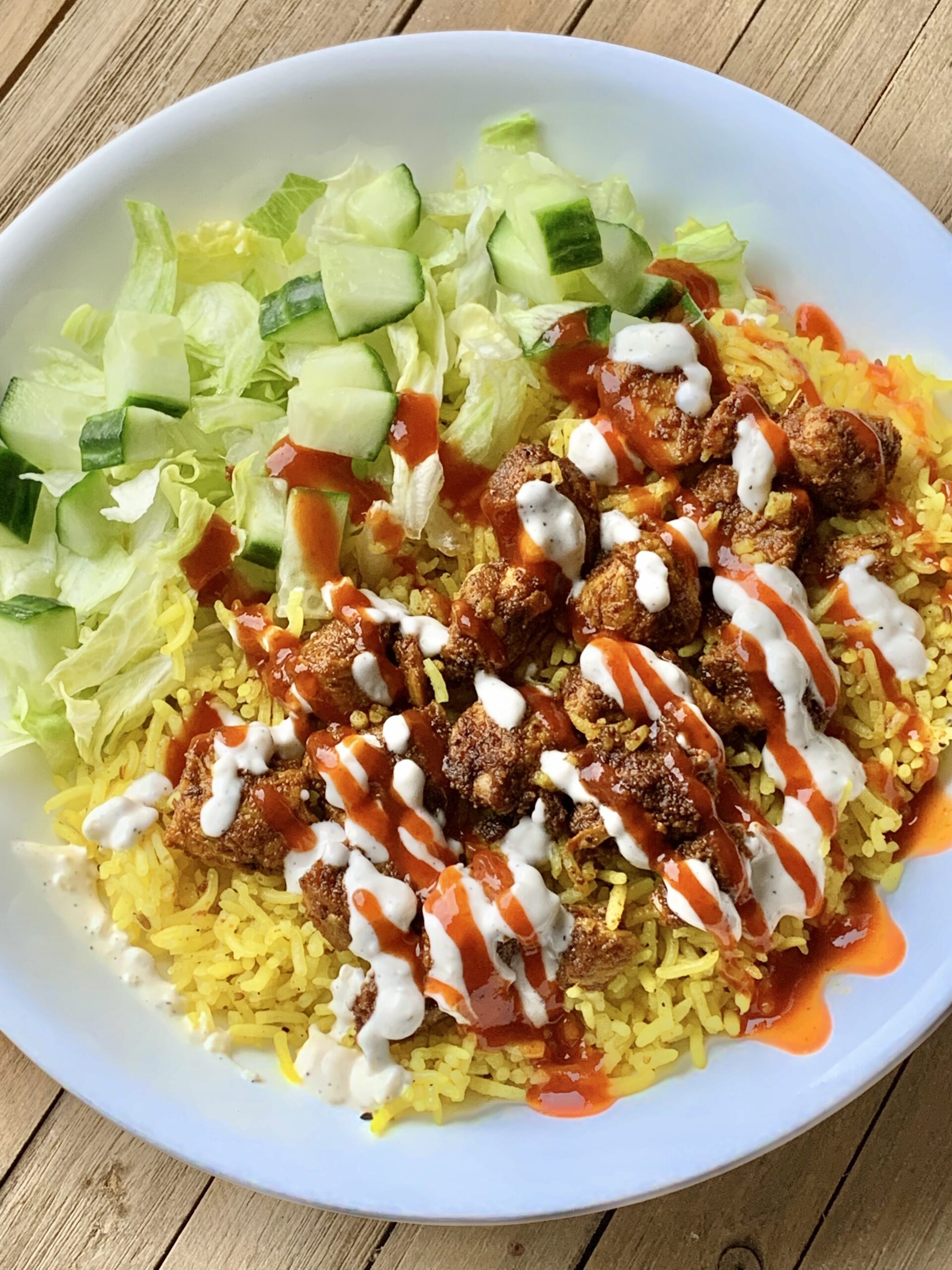 Halal Cart Style Chicken & Rice