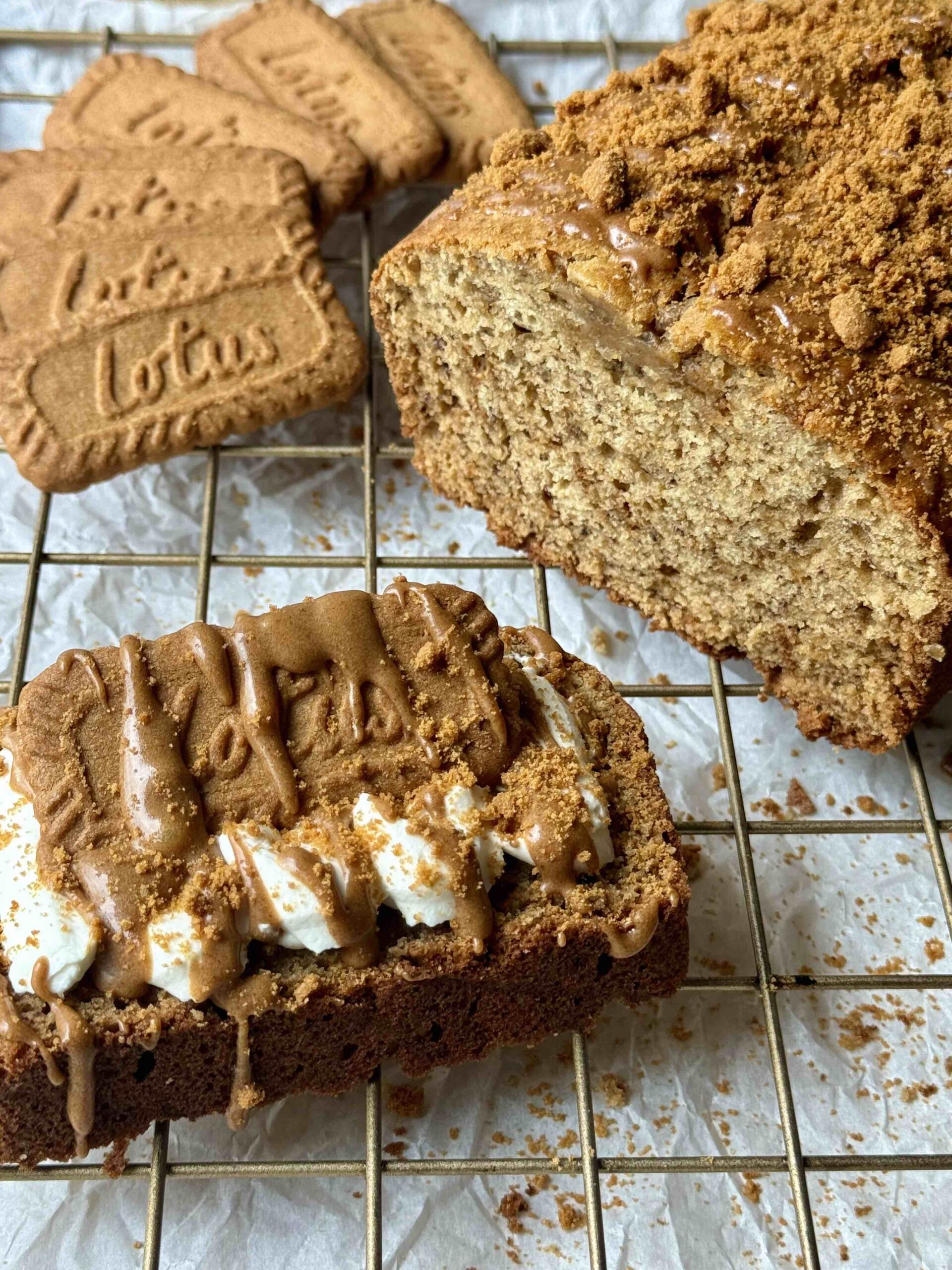 Biscoff Banana Bread