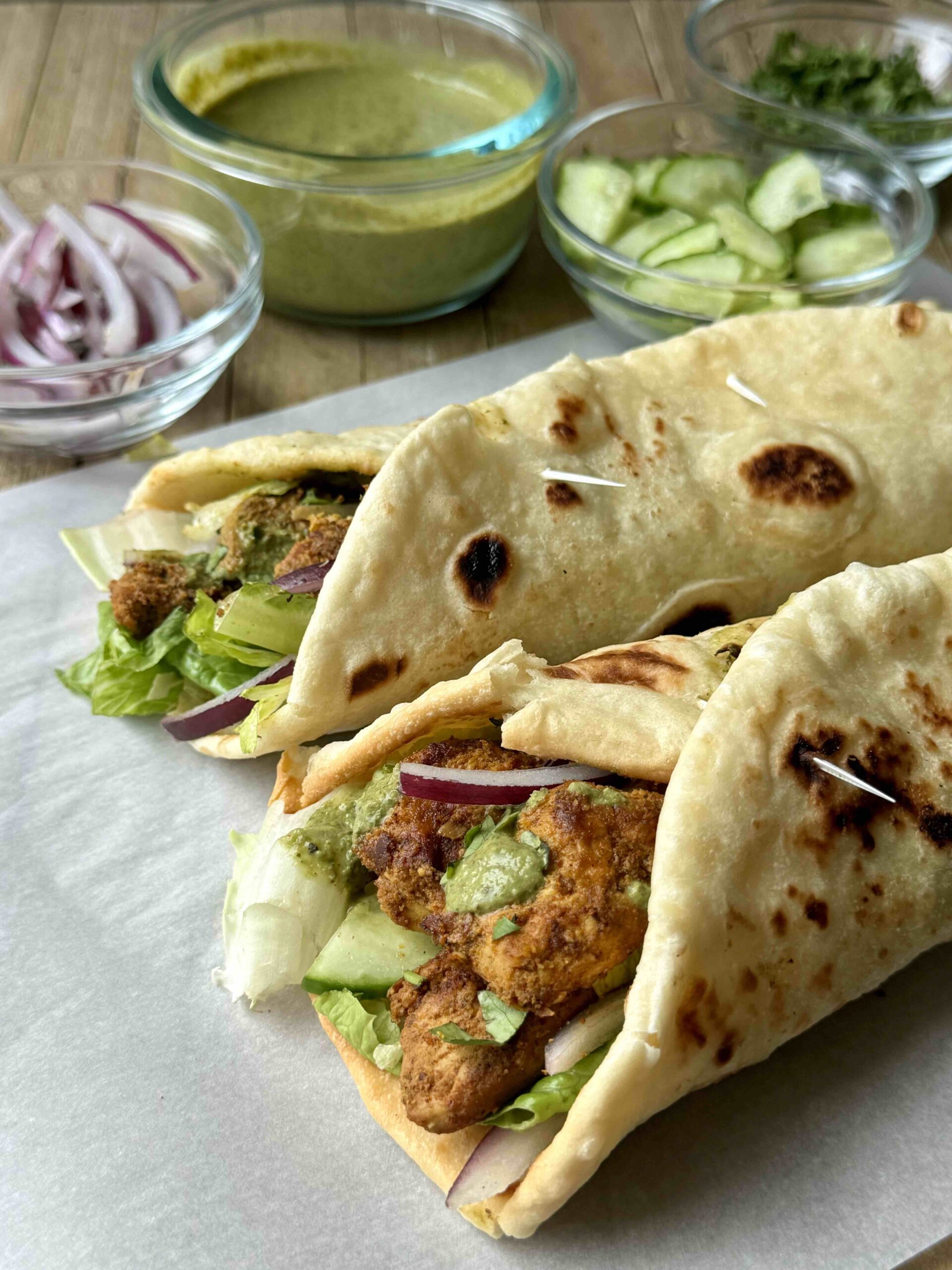 Chicken Tikka Wraps