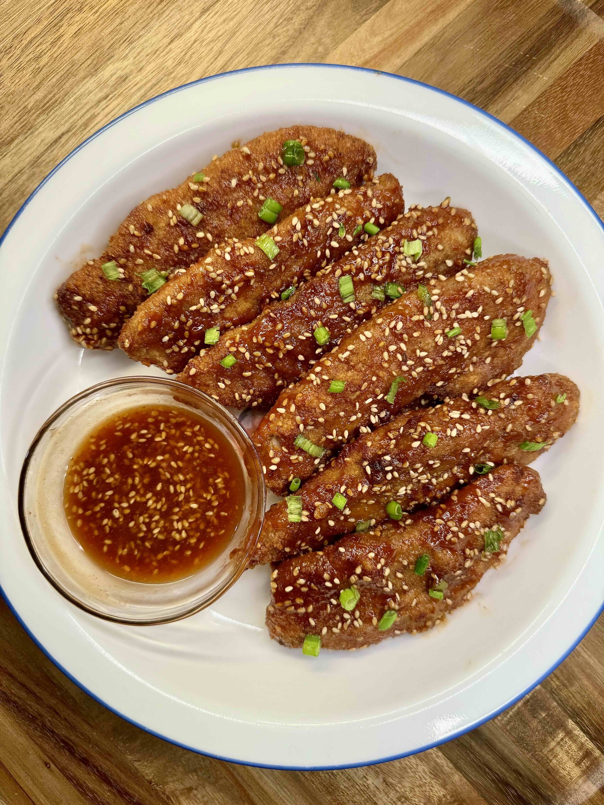 Air Fryer Honey Sesame Chicken Tenders