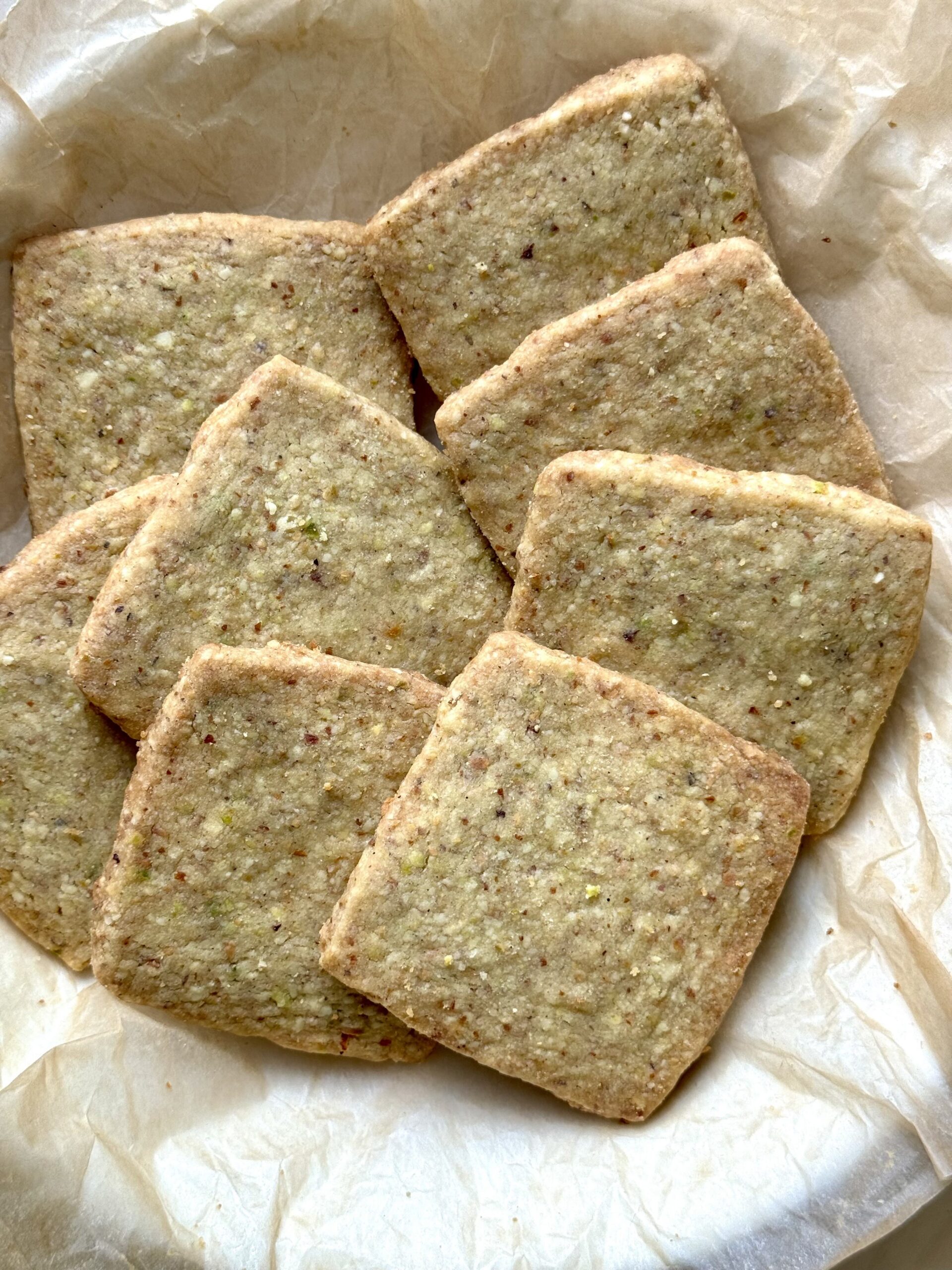Pistachio Almond Cookies